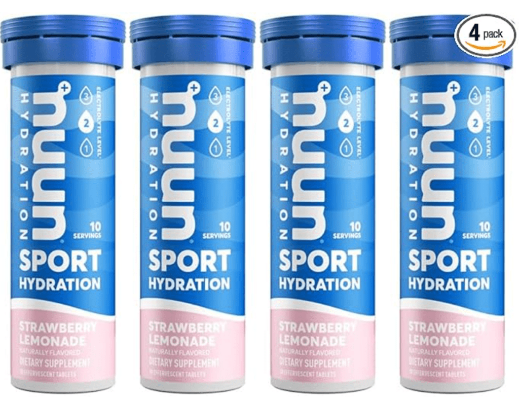 Nuun electrolyte tablet for hydration on your beach vacation